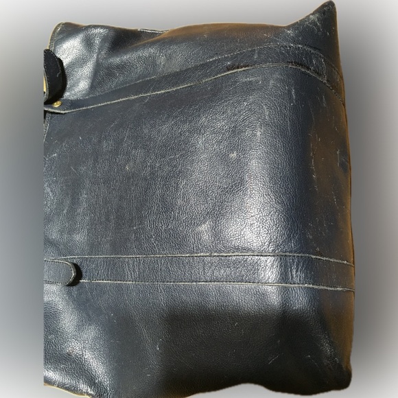 IIBisonte Grained Leather Large Tote Shoulder Handbag DISTRESSED - Picture 3 of 16